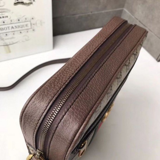 Replica Gucci Ophidia GG small messenger bag 547926 Dark Coffee Fake Gucci Ophidia GG small messenger bag 547926 Dark Coffee Replica