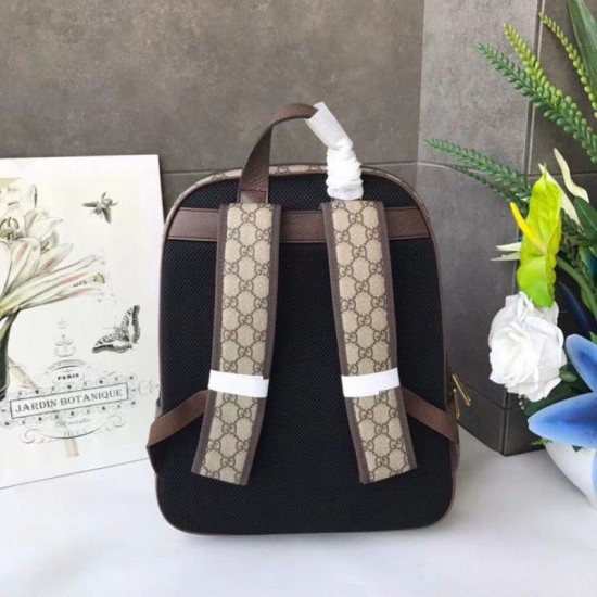 Fake Gucci Ophidia GG Medium backpack 547967 Dark Coffee Replica