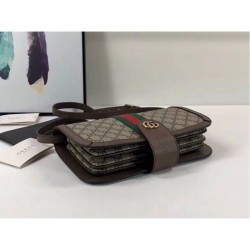 Replica Gucci Ophidia GG messenger bag 548304 Dark Coffee Fake Gucci Ophidia GG messenger bag 548304 Dark Coffee Replica