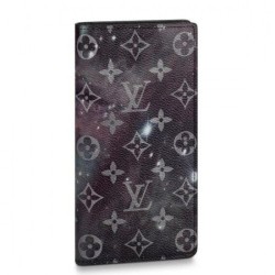 Replica Louis Vuitton Brazza Wallet Monogram Galaxy M63871