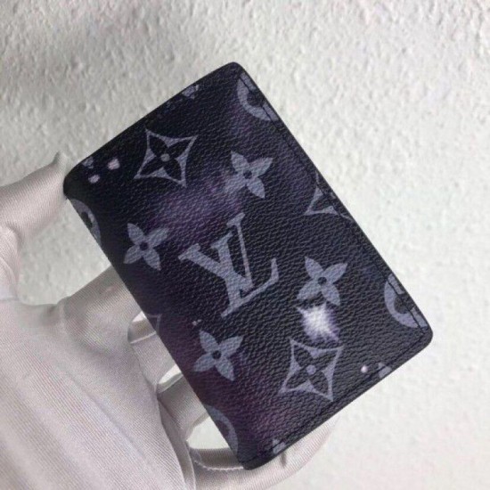 Fake Louis Vuitton Pocket Organizer Monogram Galaxy M63873 Replica