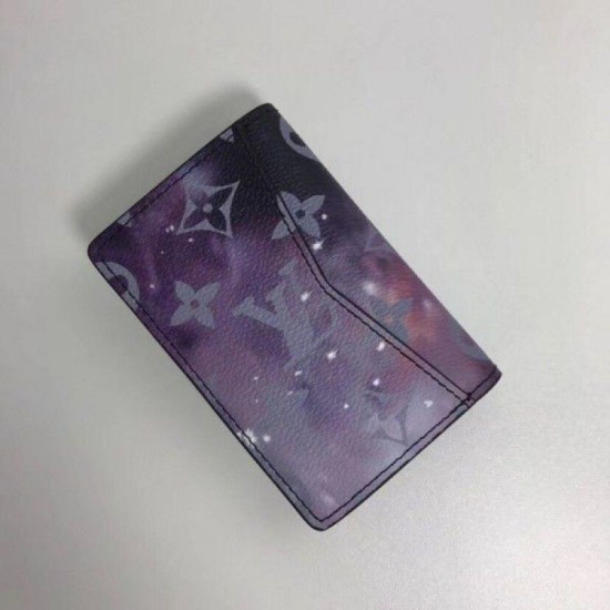 Fake Louis Vuitton Pocket Organizer Monogram Galaxy M63873 Replica