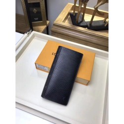 Fake Louis Vuitton Brazza Wallet Epi Monogram Eclipse M67728 Replica