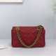Fake Gucci GG Marmont Mini matelasse Bag 446744 Red Replica Replica Gucci GG Marmont Mini matelasse Bag 446744 Red