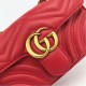 Fake Gucci GG Marmont Mini matelasse Bag 446744 Red Replica Replica Gucci GG Marmont Mini matelasse Bag 446744 Red