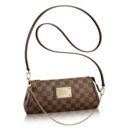 Replica Louis Vuitton  Eva Clutch Damier Ebene Canvas N55213