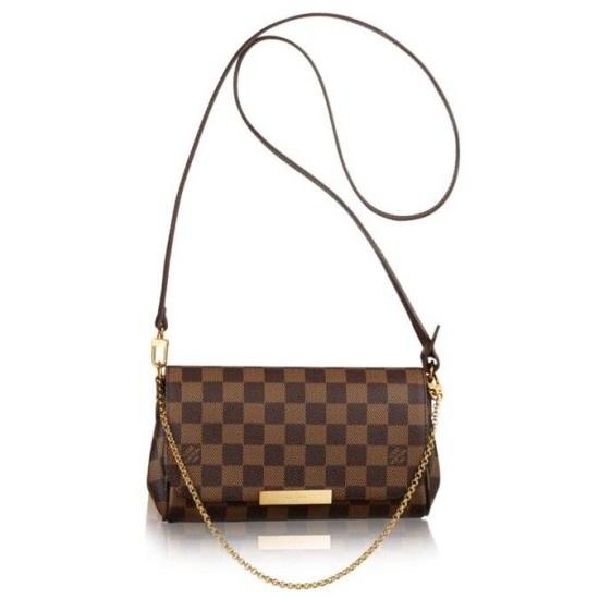 Fake Louis Vuitton  Favorite PM Damier Ebene Canvas N41276 Replica