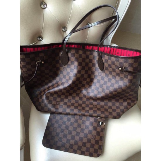 Fake Louis Vuitton  Neverfull GM Damier Ebene Canvas N41357 Replica
