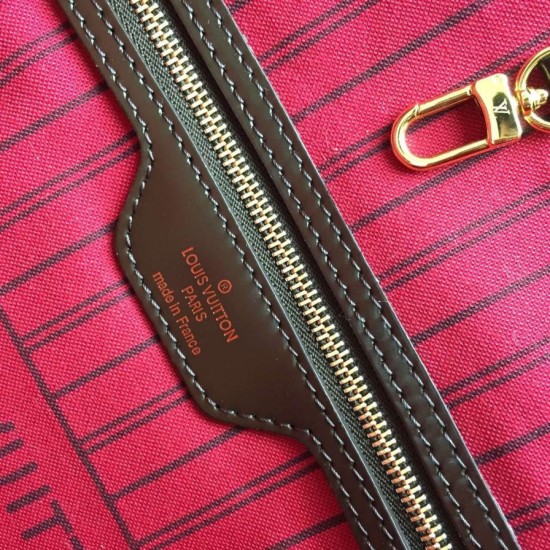 Fake Louis Vuitton  Neverfull MM Damier Ebene Canvas N41358 Replica