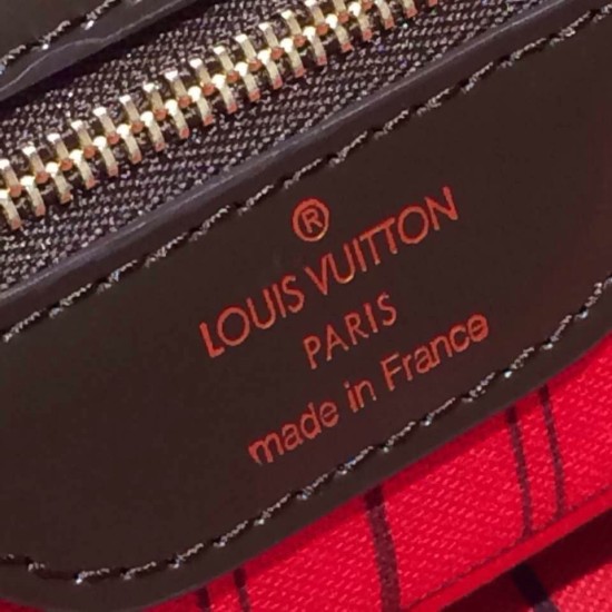 Replica Louis Vuitton  Neverfull MM Damier Ebene Canvas N51105