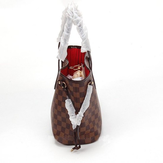 Replica Louis Vuitton Neverfull PM Damier Ebene Canvas N51109 Fake Louis Vuitton Neverfull PM Damier Ebene Canvas N51109 Replica