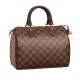 Replica Louis Vuitton Speedy 25 Damier Ebene Canvas N41532 Fake Louis Vuitton Speedy 25 Damier Ebene Canvas N41532 Replica