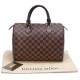 Replica Louis Vuitton Speedy 30 Damier Ebene Canvas N41531 Fake Louis Vuitton Speedy 30 Damier Ebene Canvas N41531 Replica