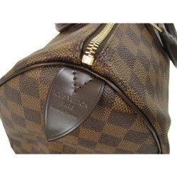 Fake Louis Vuitton Speedy 35 Damier Ebene Canvas N41523 Replica Replica Louis Vuitton Speedy 35 Damier Ebene Canvas N41523