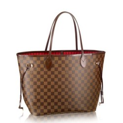 Replica Louis Vuitton  Neverfull MM Damier Ebene Canvas N51105