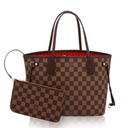 Fake Louis Vuitton  Neverfull PM Damier Ebene Canvas N41359 Replica