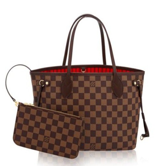 Fake Louis Vuitton  Neverfull PM Damier Ebene Canvas N41359 Replica