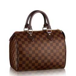 Fake Louis Vuitton  Speedy 25 Damier Ebene Canvas N41532 Replica