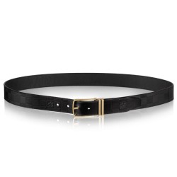 Fake Louis Vuitton  boston glazed calf leather reversible Belt M9675S Replica