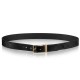 Replica Louis Vuitton boston glazed calf leather reversible Belt M9675S Fake Louis Vuitton boston glazed calf leather reversible Belt M9675S Replica