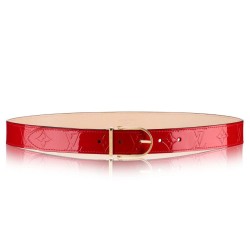 Fake Louis Vuitton  Comete 30MM Belt Monogram Vernis M9481V Replica