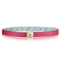 Replica Louis Vuitton  Cut 30MM Reversible Belt Multicolor M9682W