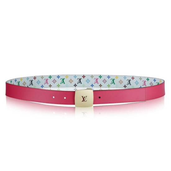 Fake Louis Vuitton Cut 30MM Reversible Belt Multicolor M9682W Replica Replica Louis Vuitton Cut 30MM Reversible Belt Multicolor M9682W