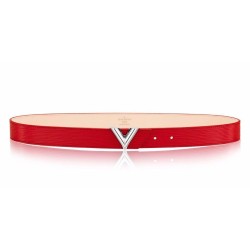 Fake Louis Vuitton  Essential V 30mm Epi Leather Belt M9022W Replica