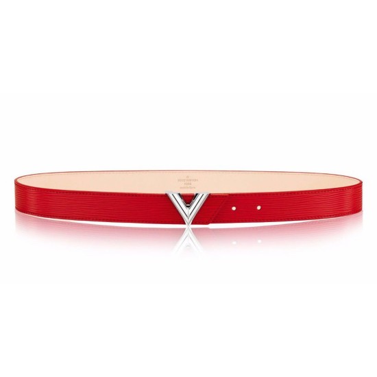 Replica Louis Vuitton Essential V 30mm Epi Leather Belt M9022W Fake Louis Vuitton Essential V 30mm Epi Leather Belt M9022W Replica