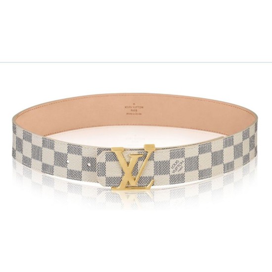 Fake Louis Vuitton  Initiales Damier Belt M9609W Replica