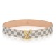 Fake Louis Vuitton  Initiales Damier Belt M9609W Replica
