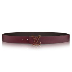Replica Louis Vuitton  Initiales Shadow 40MM Belt M6070U