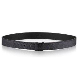 Fake Louis Vuitton  Initiales Taiga Leather Belt M6897T Replica