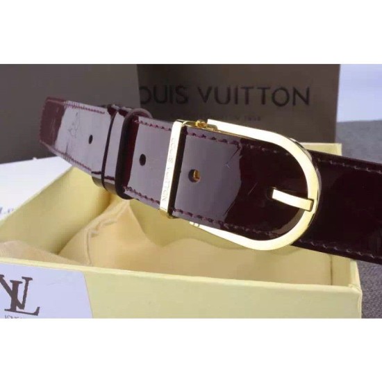 Fake Louis Vuitton Comete 30MM Belt Monogram Vernis M9480V Replica Fake Louis Vuitton Comete 30MM Belt Monogram Vernis M9480V Replica