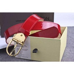 Fake Louis Vuitton  Comete 30MM Belt Monogram Vernis M9481V Replica