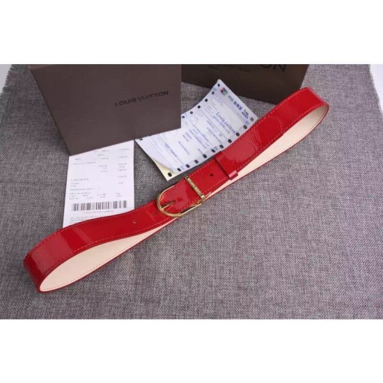 Fake Louis Vuitton Comete 30MM Belt Monogram Vernis M9481V Replica Fake Louis Vuitton Comete 30MM Belt Monogram Vernis M9481V Replica