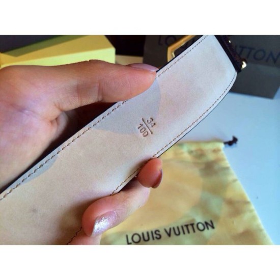 Fake Louis Vuitton Damier canvas Belt M6835S Replica Replica Louis Vuitton Damier canvas Belt M6835S