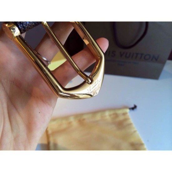 Fake Louis Vuitton Damier canvas Belt M6835S Replica Replica Louis Vuitton Damier canvas Belt M6835S