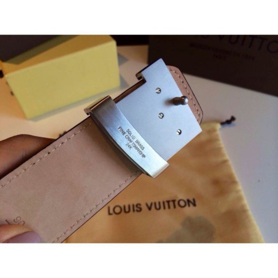 Fake Louis Vuitton  Initiales Damier Belt M9609W Replica