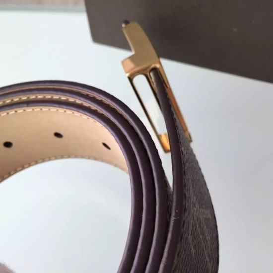 Fake Louis Vuitton Initiales Monogram Belts M9608S Replica Fake Louis Vuitton Initiales Monogram Belts M9608S Replica