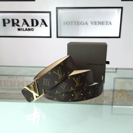 Fake Louis Vuitton Initiales Monogram Belts M9608S Replica Fake Louis Vuitton Initiales Monogram Belts M9608S Replica