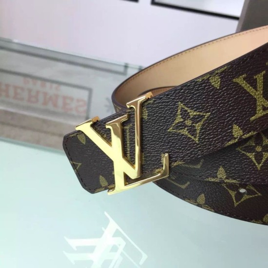Fake Louis Vuitton Initiales Monogram Belts M9608S Replica Fake Louis Vuitton Initiales Monogram Belts M9608S Replica