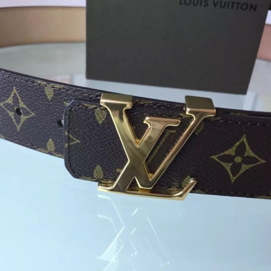 Fake Louis Vuitton Initiales Monogram Belts M9608S Replica Fake Louis Vuitton Initiales Monogram Belts M9608S Replica