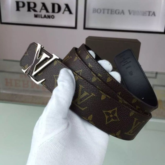 Replica Louis Vuitton Initiales Reversible Monogram Belt M9821S Replica Louis Vuitton Initiales Reversible Monogram Belt M9821S