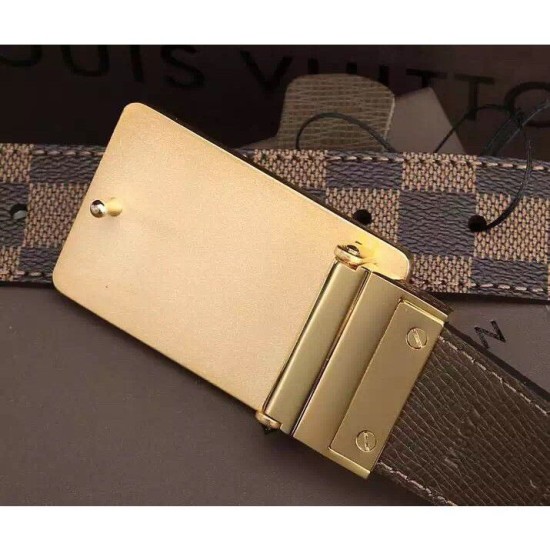 Fake Louis Vuitton Inventeur Damier Ebene Canvas Reversible Belt M9677Q Replica Fake Louis Vuitton Inventeur Damier Ebene Canvas Reversible Belt M9677Q Replica