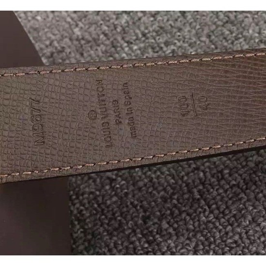 Fake Louis Vuitton Inventeur Damier Ebene Canvas Reversible Belt M9677Q Replica Fake Louis Vuitton Inventeur Damier Ebene Canvas Reversible Belt M9677Q Replica