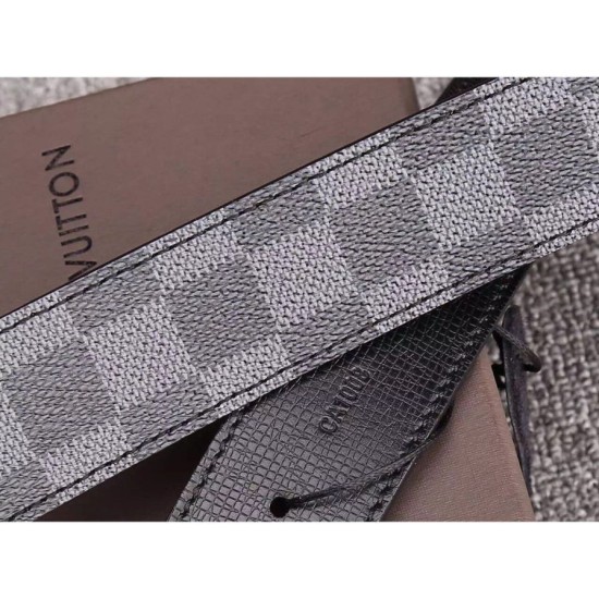 Fake Louis Vuitton Inventeur Damier Reversible Belts M9632Q Replica Replica Louis Vuitton Inventeur Damier Reversible Belts M9632Q