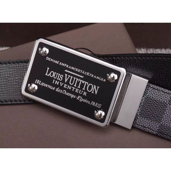 Fake Louis Vuitton Inventeur Damier Reversible Belts M9632Q Replica Replica Louis Vuitton Inventeur Damier Reversible Belts M9632Q