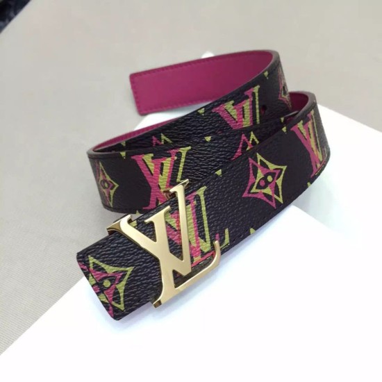 Replica Louis Vuitton 30 Rainbow Belt M9794U Replica Louis Vuitton 30 Rainbow Belt M9794U