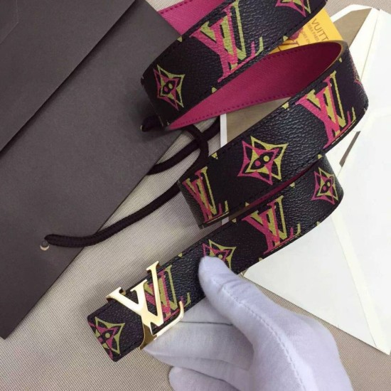 Replica Louis Vuitton 30 Rainbow Belt M9794U Replica Louis Vuitton 30 Rainbow Belt M9794U